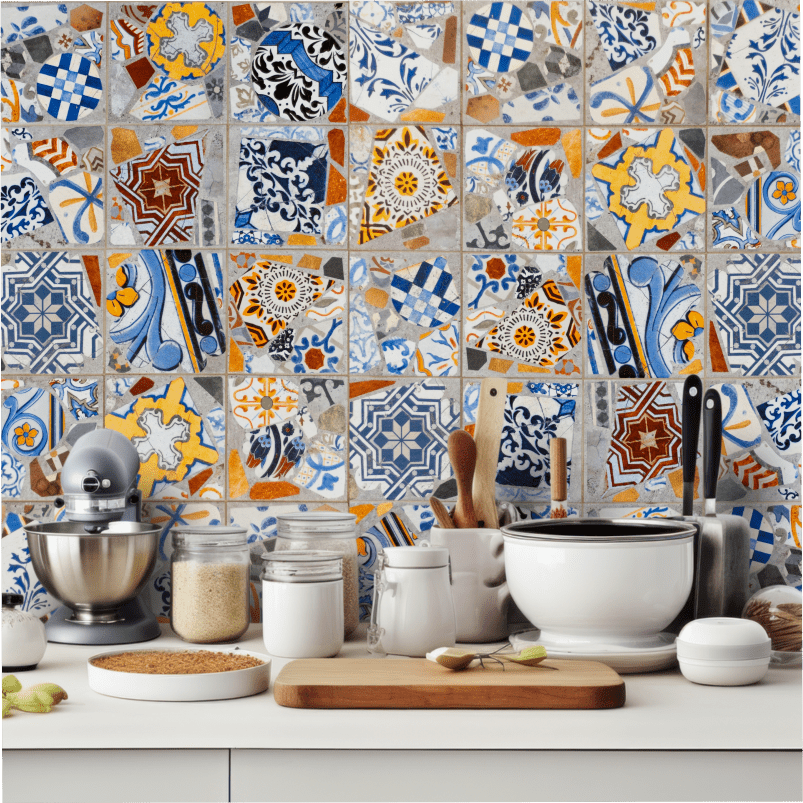 Wall & Floor Vinyl Tiles